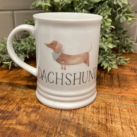 Julianna Swaney Dachshund Coffee Mug Like New! - Picture 3 of 7